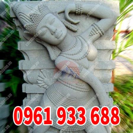 Tượng Chăm Pa bằng đá đẹp