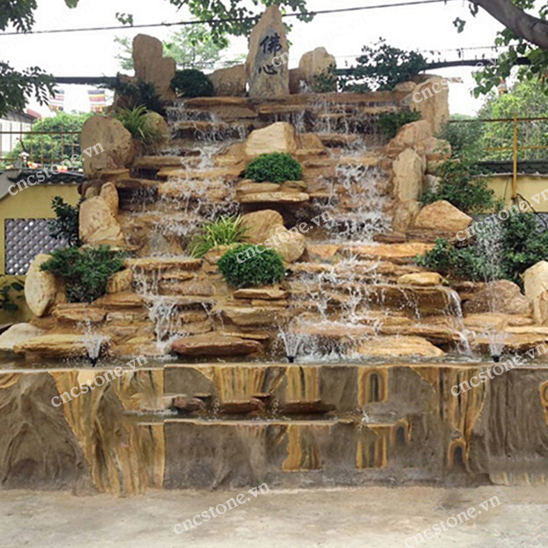 Hòn non bộ bằng đá tại cncstone