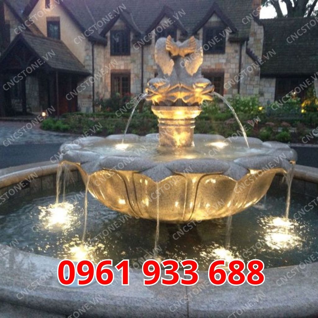 Đài phun nước bằng đá