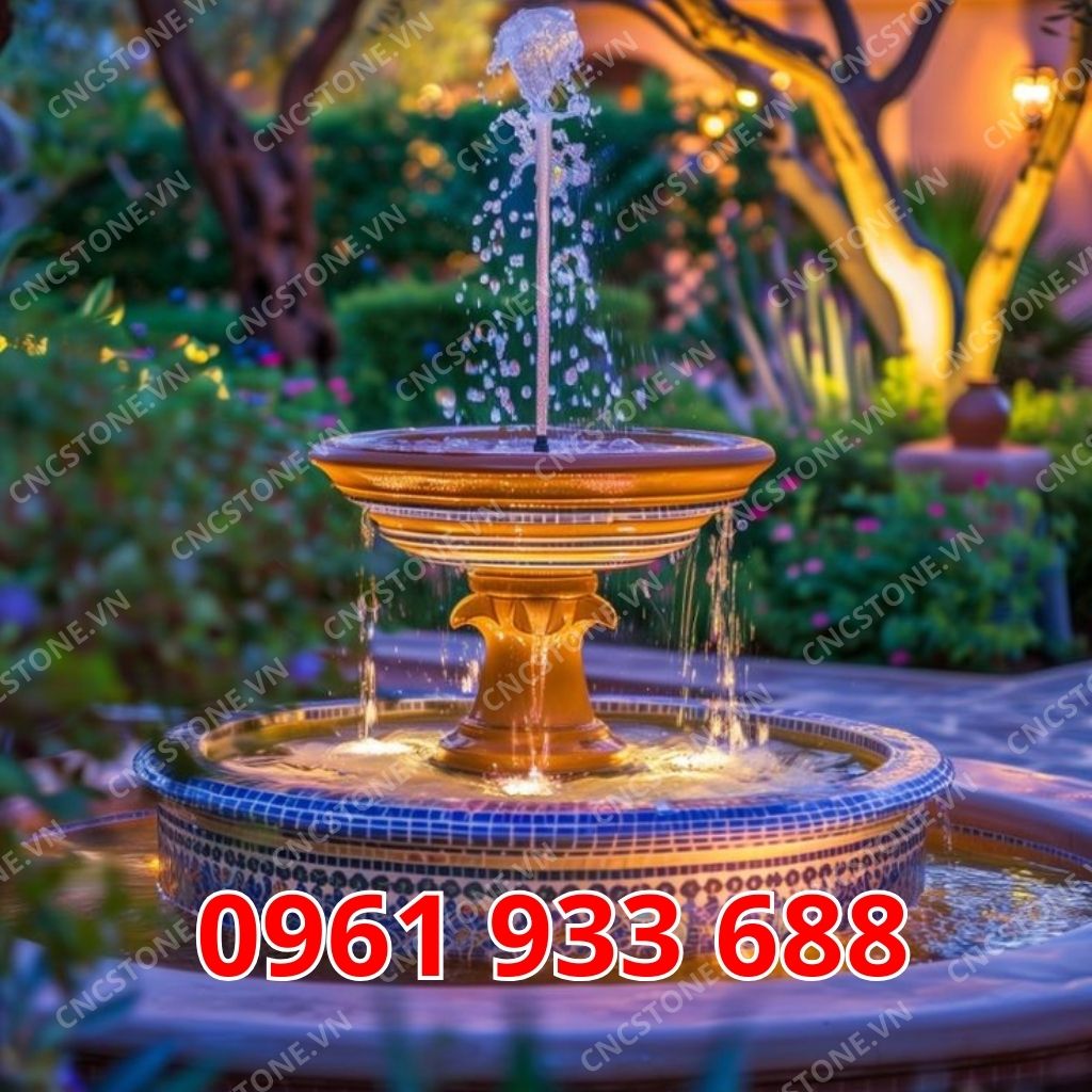 Đài phun nước bằng đá