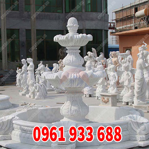 Đài phun nước bằng đá tự nhiên