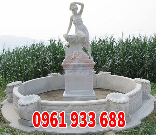 Đài phun nước đá tự nhiên