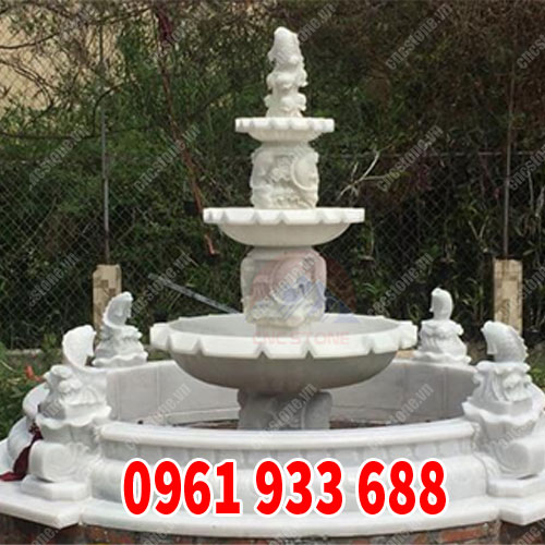 Đài phun nước bằng đá tự nhiên