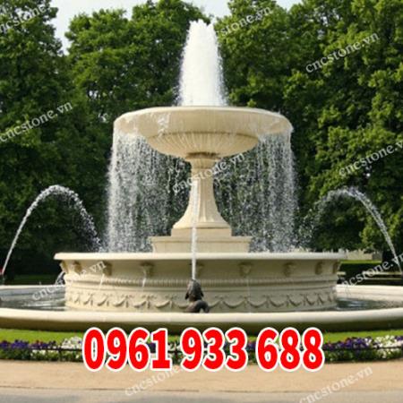 đài phun nước bằng đá tự nhiên