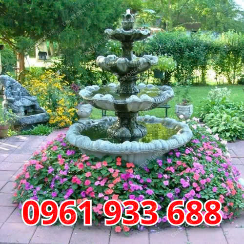 Đài phun nước đá xanh ấn độ