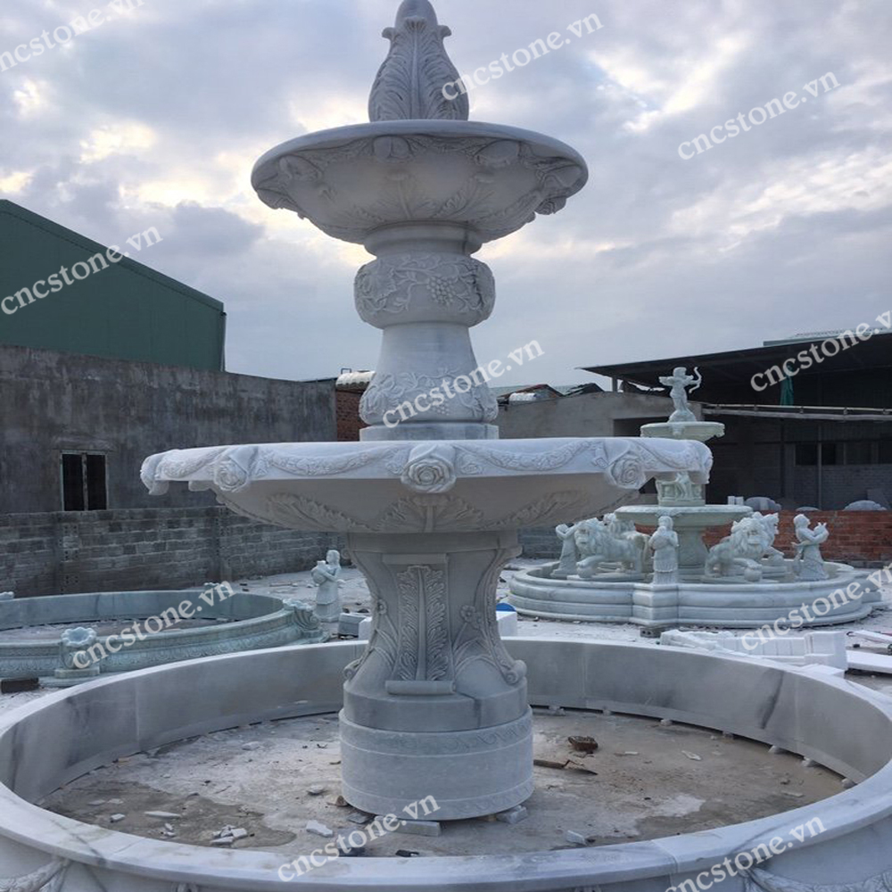 đài phun nước đẹp chỉ có tại cncstone