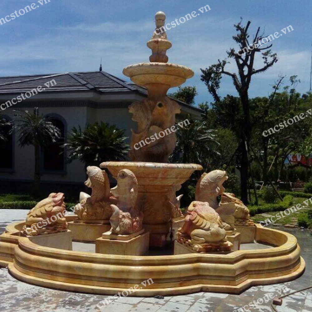 Đài phun nước đẹp chỉ có tại cncstone