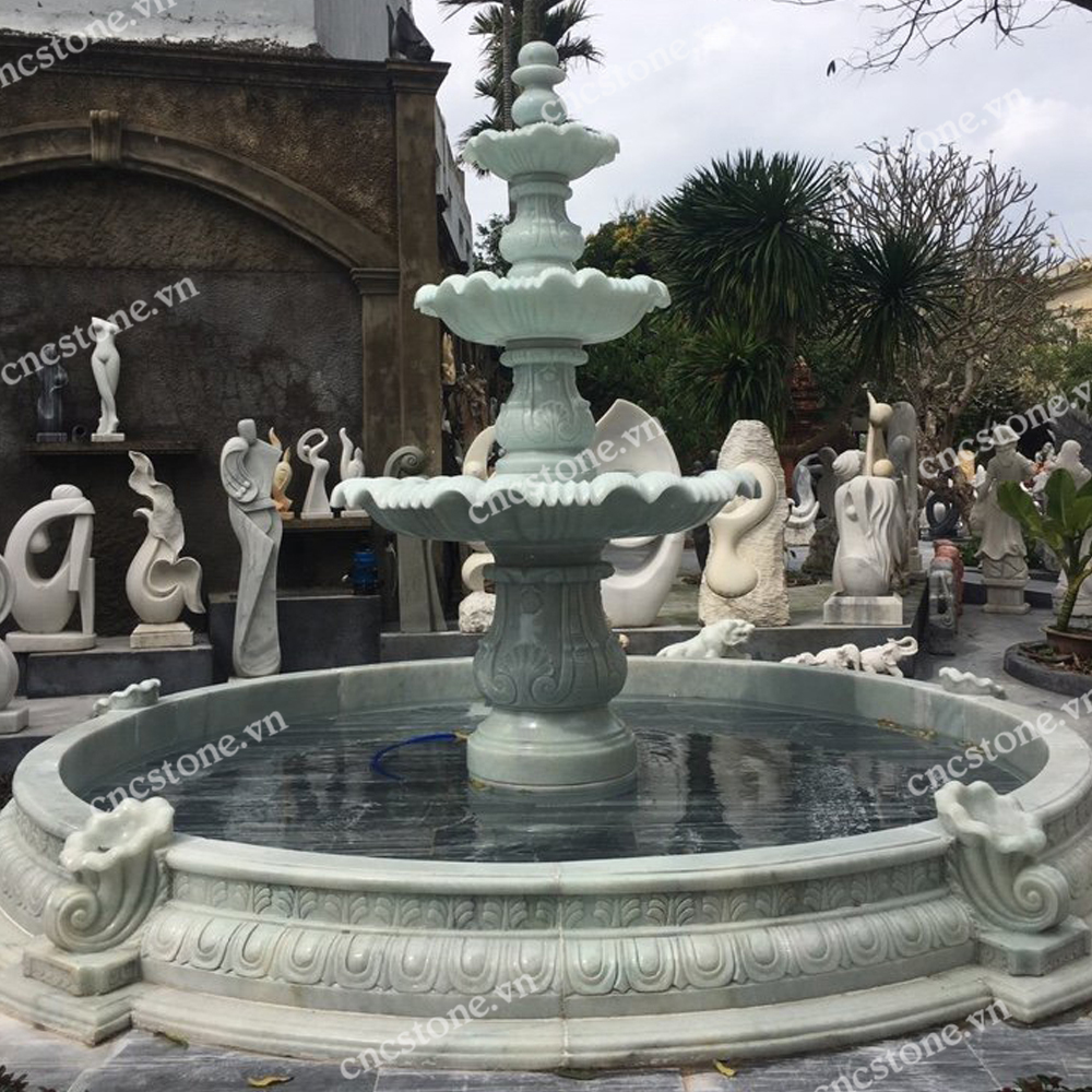 Mẫu Đài phun nước 24 đẹp, giá rẻ chỉ có tại cncstone