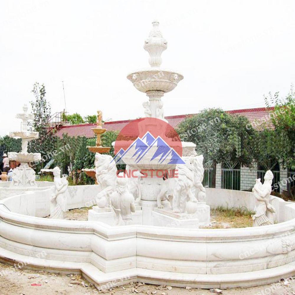 Đài phun nước ngoài trời M37 tại cnc stone