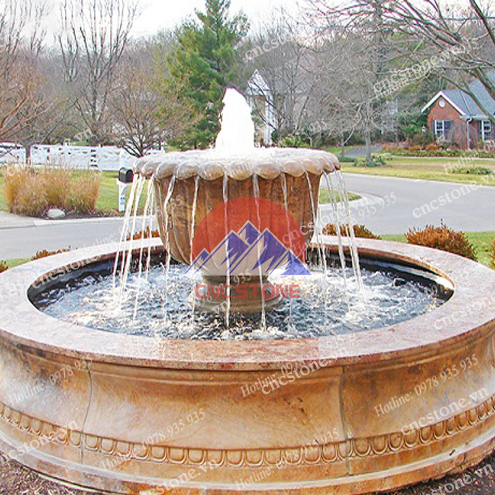 Đài phun nước ngoài trời M42 tại cnc stone