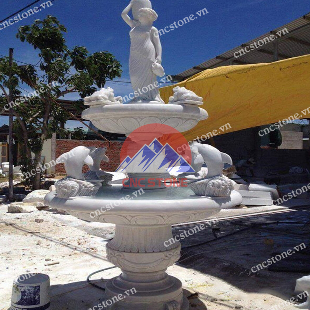 Đài phun nước ngoài trời M43 tại cnc stone