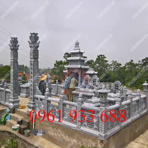 Lăng mộ đá là một trong những sản phẩm tiêu biểu của CNC Stone
