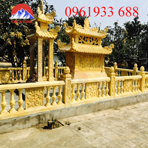 Ngôi mộ do các thợ thủ công lành nghề ở CNC Stone sản xuất