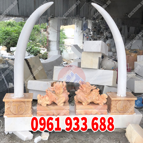 Mẫu Tỳ Hưu Ngà Voi đá