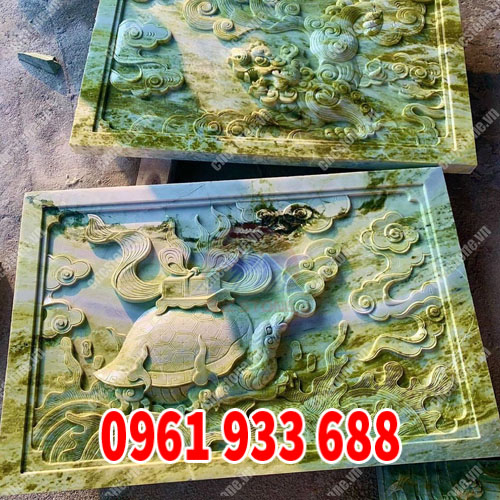 Phù điêu đá xanh ngọc Yên Bái