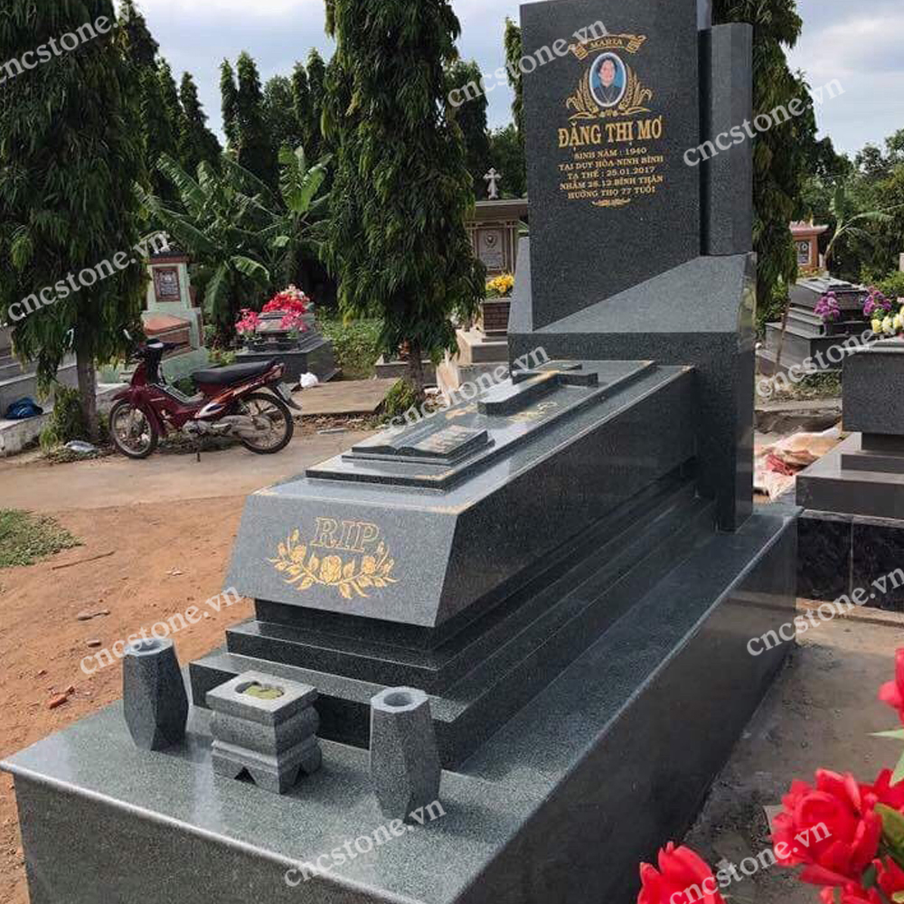 mẫu mộ đá granite đẹp chỉ có tại cncstone
